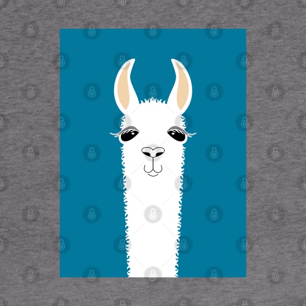 LLAMA PORTRAIT #10 by JeanGregoryEvans1